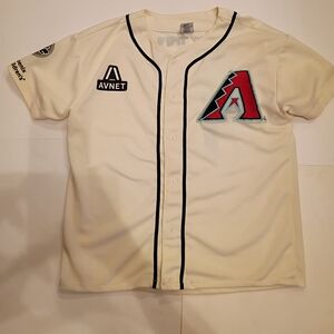 BOYS DIAMONDBACKS JERSEY SZ XL